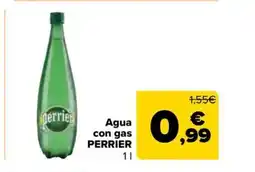 Carrefour Market PERRIER Agua con gas oferta