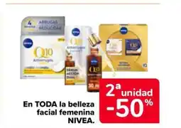 Carrefour Market NIVEA En TODA la belleza facial femenina oferta