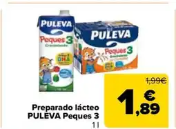 Carrefour Market PULEVA PEQUES 3 Preparado lácteo oferta