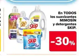 Carrefour Market MIMOSÍN En TODOS los suavizantes y detergentes oferta
