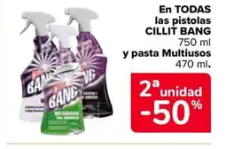 Carrefour Market CILLIT BANG En TODAS las pistolas oferta