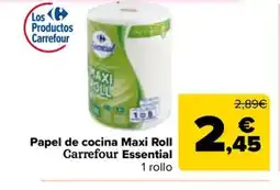 Carrefour Market CARREFOUR ESSENTIAL Papel de cocina Maxi Roll oferta