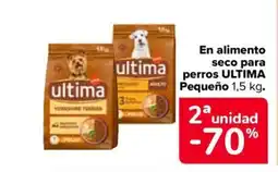 Carrefour Market ULTIMA En alimento seco para perros Pequeño oferta
