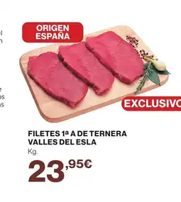 Supercor Filetes 1a a de ternera valles del esla oferta