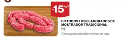 Supercor En todos los elaborados de mostrador tradicional oferta