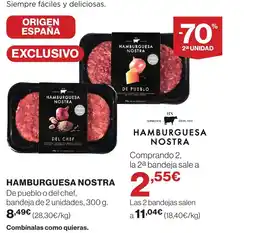 Supercor Hamburguesa nostra oferta