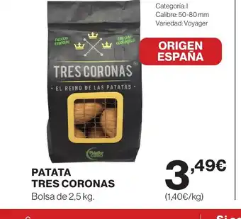 Supercor Patata tres coronas oferta