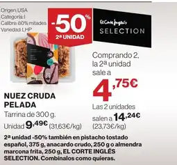 Supercor Nuez cruda pelada oferta