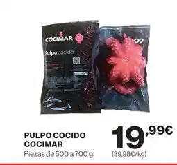 Supercor COCIMAR Pulpo cocido oferta