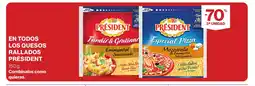 Supercor PRÉSIDENT En todos los quesos rallados oferta