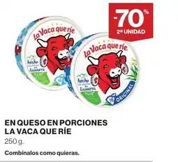 Supercor LA VACA QUE RÍE En queso en porciones oferta