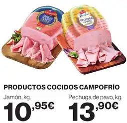 Supercor CAMPOFRÍO Productos cocidos oferta