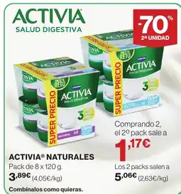 Supercor ACTIVIA Naturalesa oferta