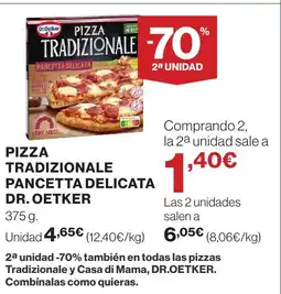 Supercor DR. OETKER Pizza tradizionale pancetta delicata oferta