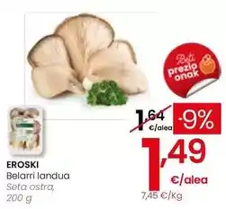 Eroski Eroski - seta ostra oferta