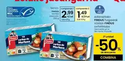 Eroski Findus - varitas pescado oferta