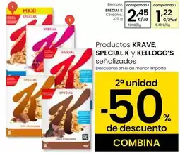 Eroski Kellogg's - krave/special k oferta