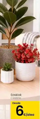 Eroski Cestos oferta