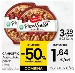 Eroski Campofrío - pizzas oferta