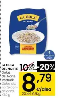 Eroski La gula del norte - gulas del norte congeladas, 430 g oferta