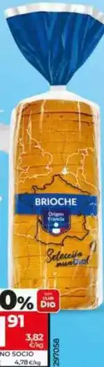 Dia Dia seleccion mundial - brioche en rebanadas oferta