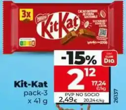 Dia Kit-kat oferta