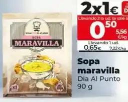 Dia Dia al punto - sopa maravilla oferta