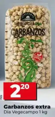 Dia Dia vegecampo - garbanzos extra oferta