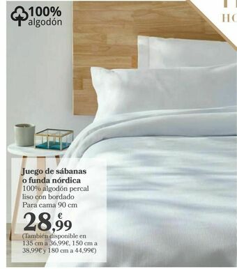 Carrefour Juego de sábanas o funda nórdica oferta