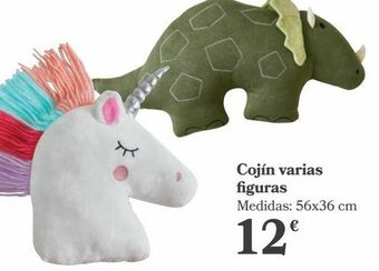 Carrefour Cojín varias figuras oferta