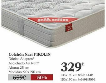Carrefour Colchón navi pikolin oferta