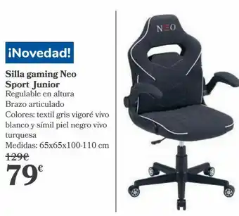Silla gaming neo sport junior