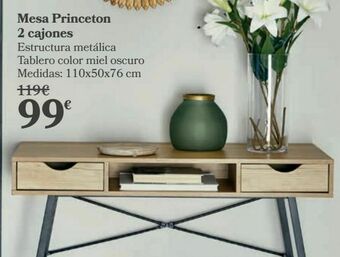 Carrefour Mesa princeton 2 cajones oferta