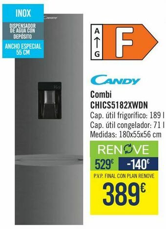 Carrefour Candy combi chics5182xwdn oferta