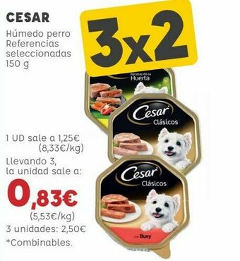 Kiwoko Cesar húmedo perro oferta