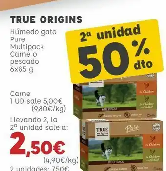 Kiwoko True origins húmedo gato pure oferta