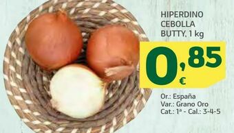 HiperDino Hiperdino cebolla butty oferta