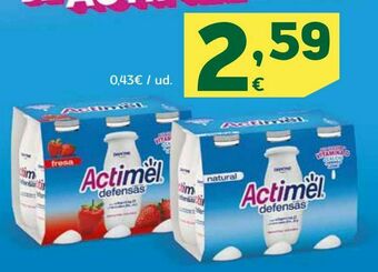 HiperDino Actimel oferta