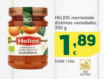 HiperDino Helios mermelada distintas variedades oferta
