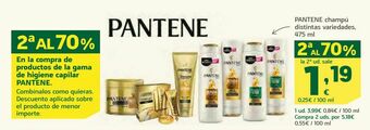 HiperDino Pantene champú distintas variedades oferta