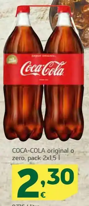 HiperDino Coca - cola original o zero oferta