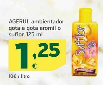 HiperDino Agerul ambientador gota a gota aromil o suflor oferta