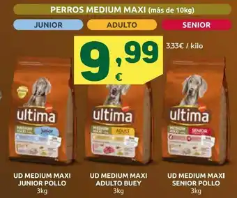 HiperDino Perros medium maxi oferta