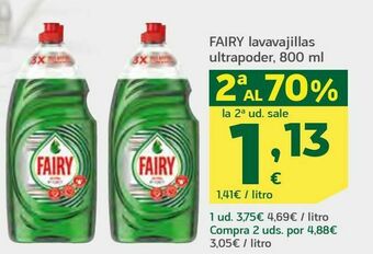 HiperDino Fairy lavavajillas ultrapoder oferta