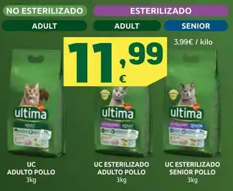 HiperDino Uc adulto pollo oferta