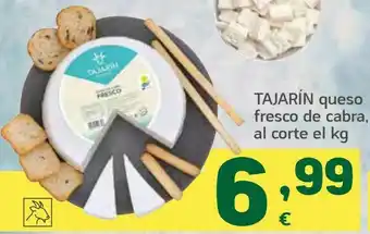 HiperDino Tajarín queso fresco de cabra oferta