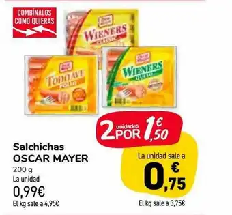 Carrefour Market Salchichas Oscar Mayer oferta