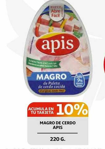 Alcampo Magro De Cerdo Apis oferta