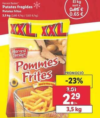 Lidl Harvest Basket Patatas Fritas oferta
