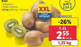 Lidl Kiwi oferta